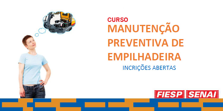 Curso empilhadeira senai