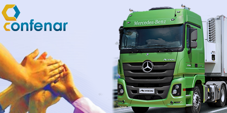 Parceria Confenar e Mercedes-Bens: Benefícios na compra de caminhões