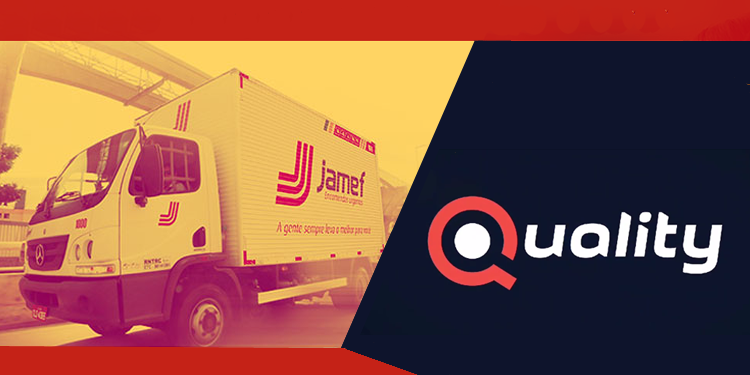 Parceria Comercial Jamef e Grupo quality para segurança na entrega de cargas